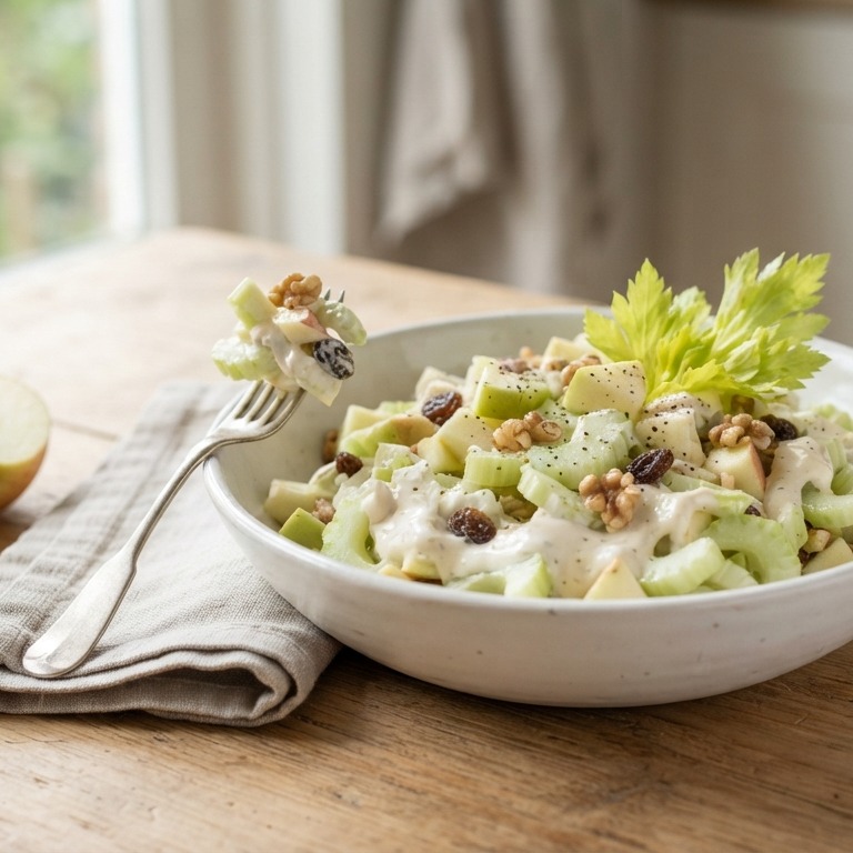 Bleekselderij salade