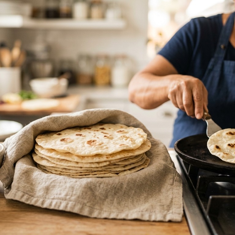 Bloemtortilla