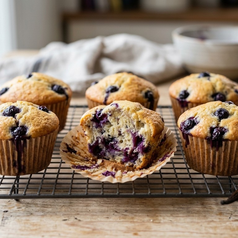 Blueberry cupcakes