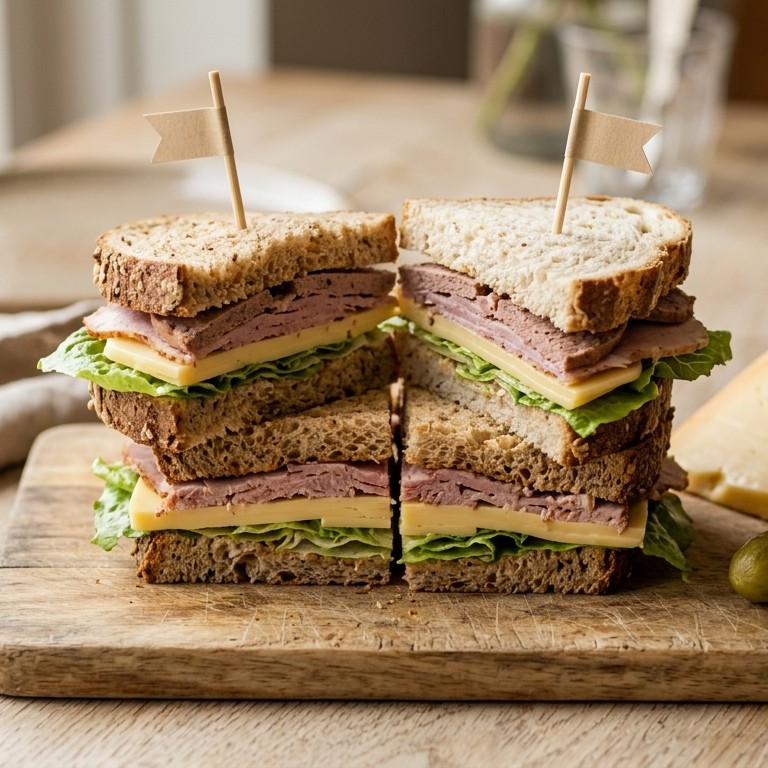 Boeren club sandwich