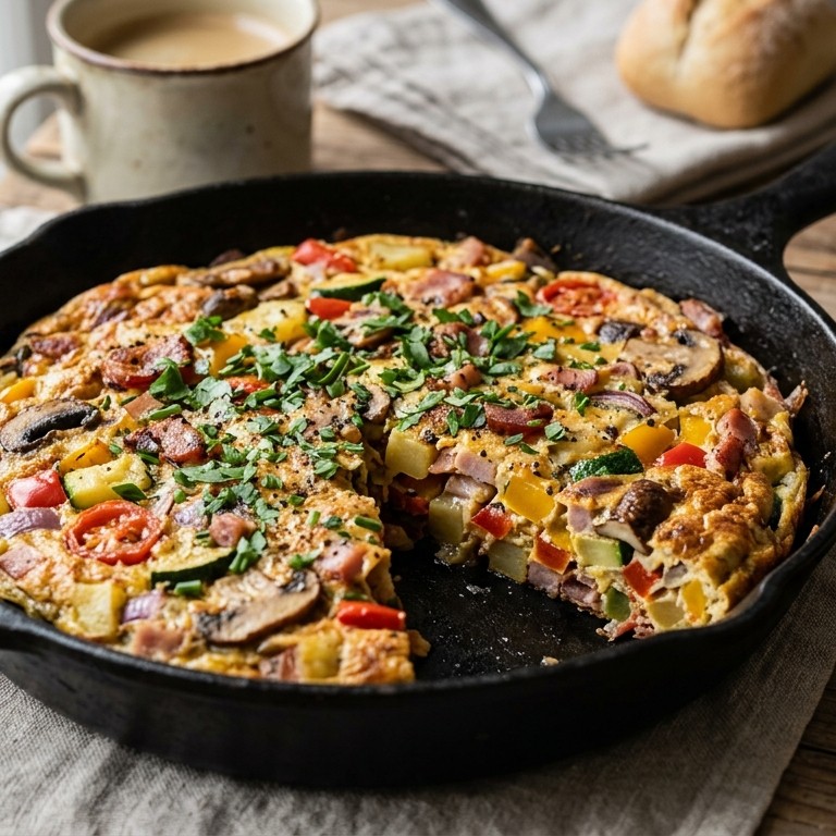 Boeren rotzooi omelet
