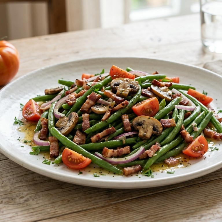 Boeren sperziebonensalade