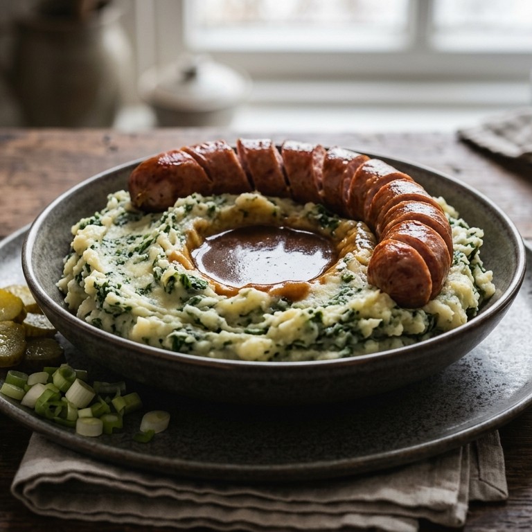Boerenkool met runderrookworst