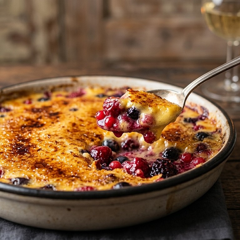Bosvruchtengratin