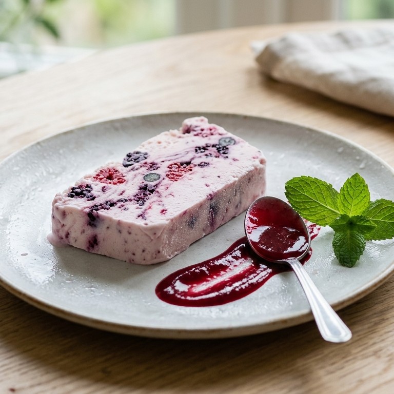 Bosvruchtenparfait