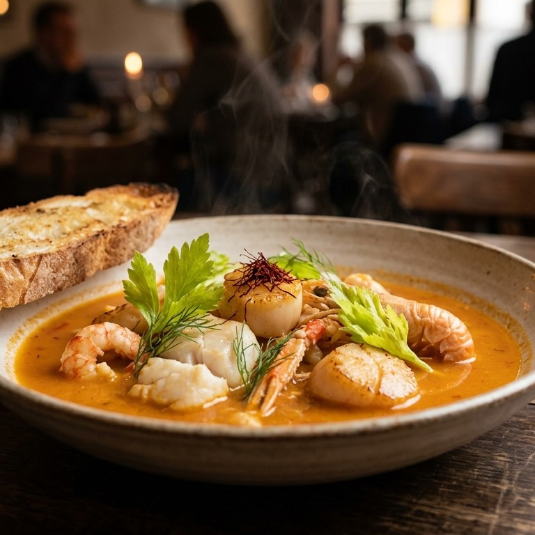 Bouillabaisse van Noorzeevis