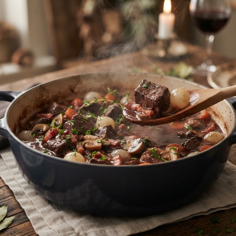 Bourgondische boeuf bourguignon