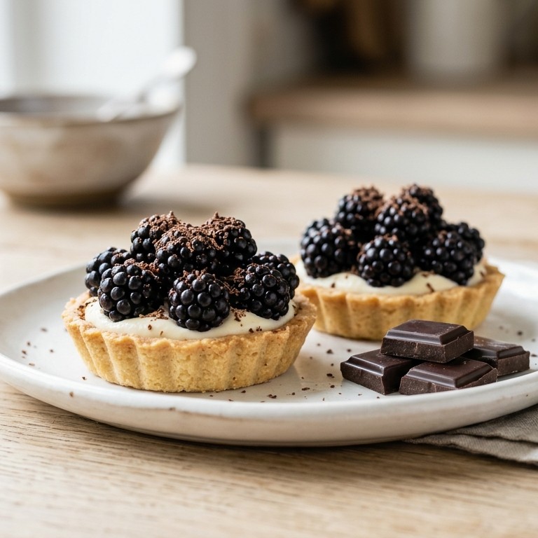 Bramentaartje met mascarpone
