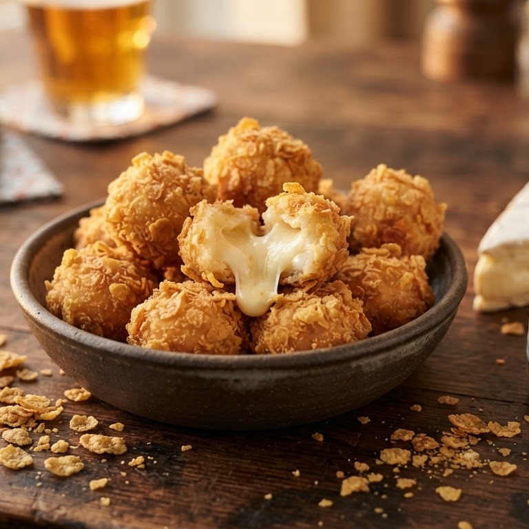Brieballetjes met een cornflakejasje