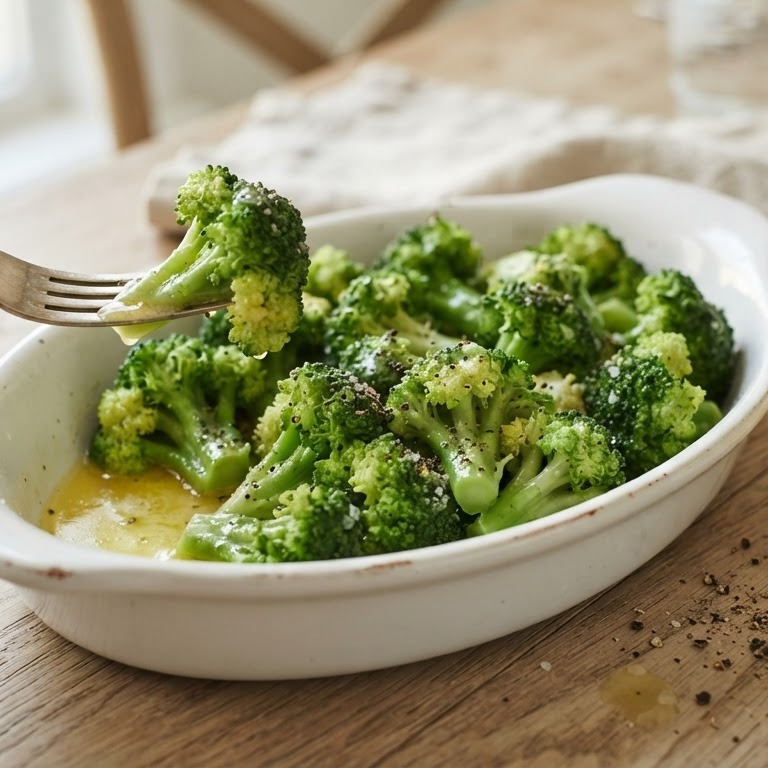 Broccoli met boter en citroen