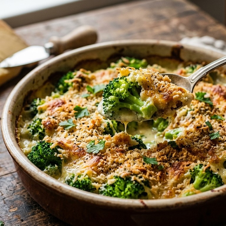 Broccoli met een korstje