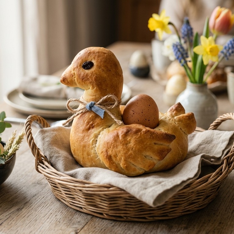 Broodje gans met ei