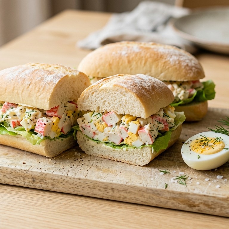Broodje krabmayonaise