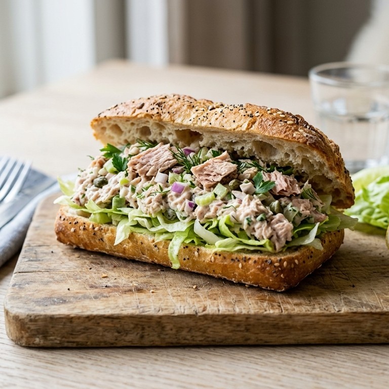 Broodje tonijnsalade