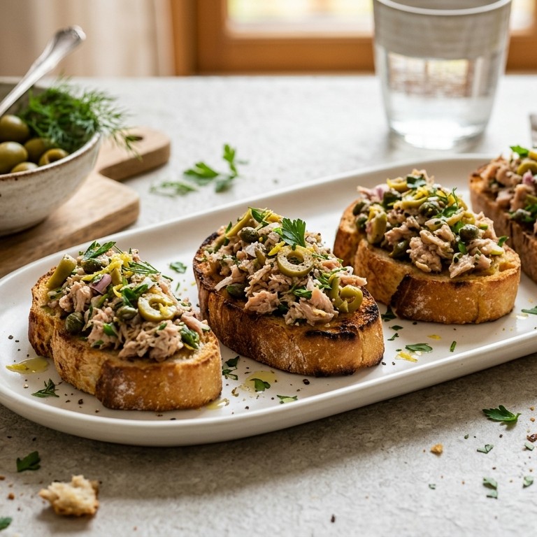 Bruchetta tonijn