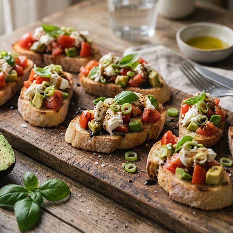 Brunch bruschetta