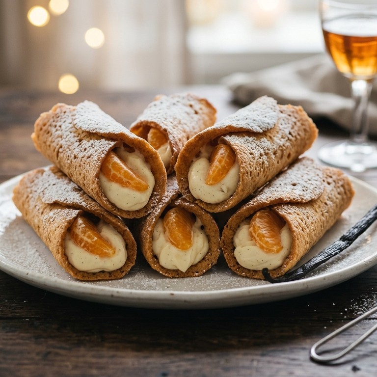 Cannoli met mandarijntjes