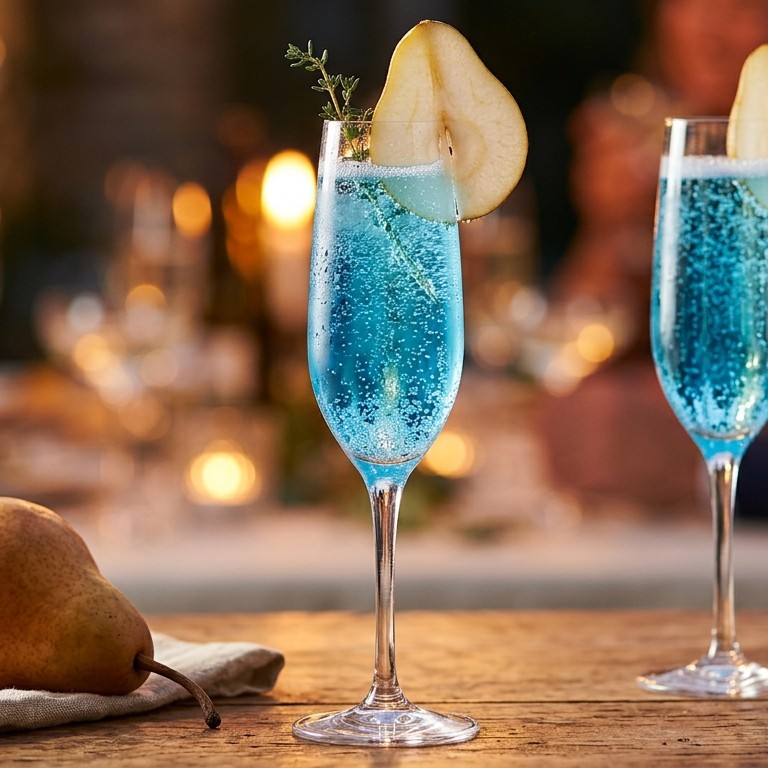 Champagne blue