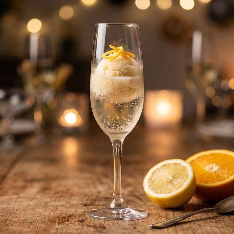 Champagnesorbet
