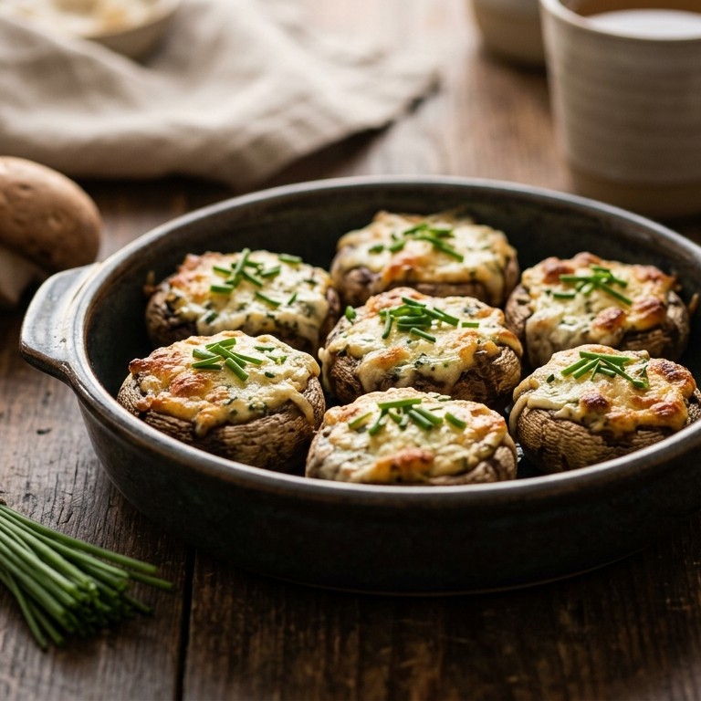 Champignon in de oven