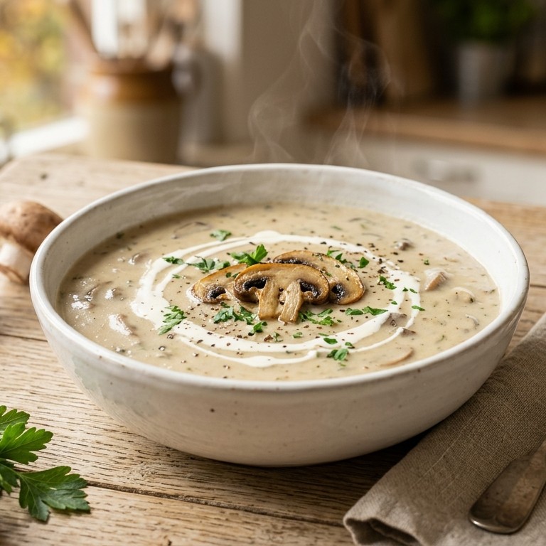 Champignon-roomsoep