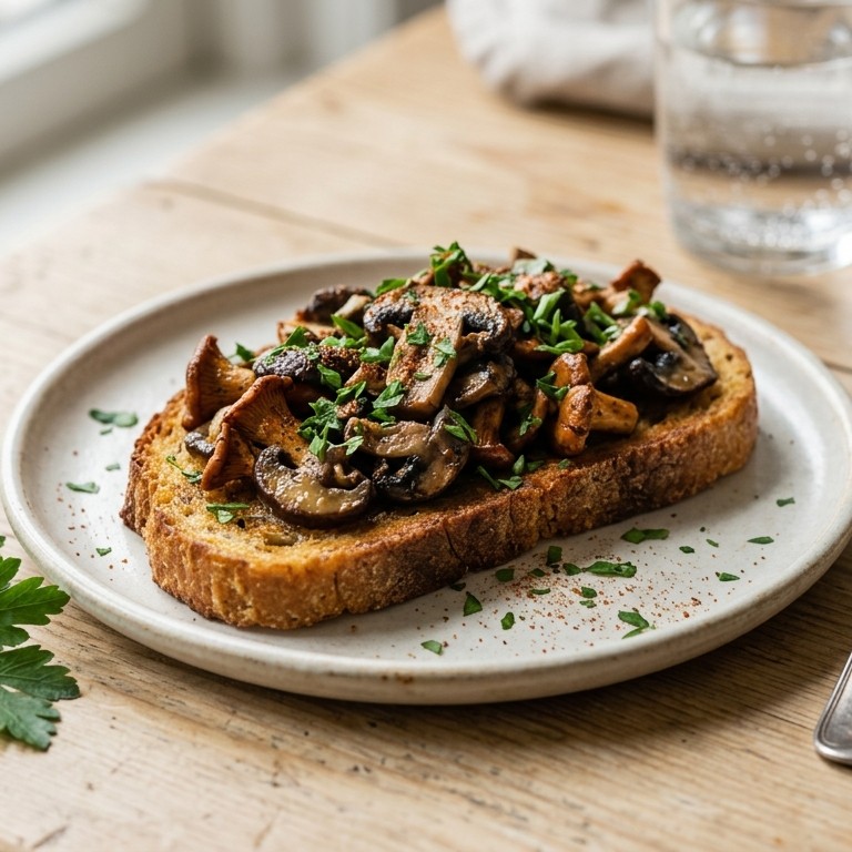 Champignon toast