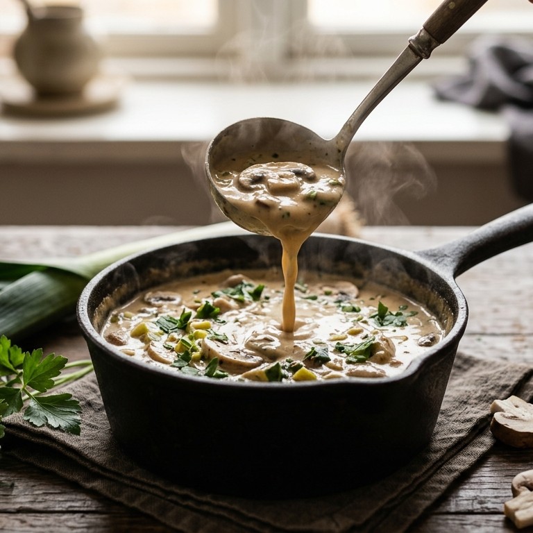 Champignonroomsaus