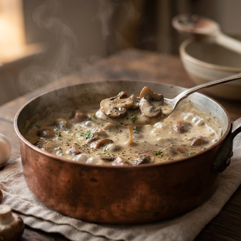 Champignonroomsaus