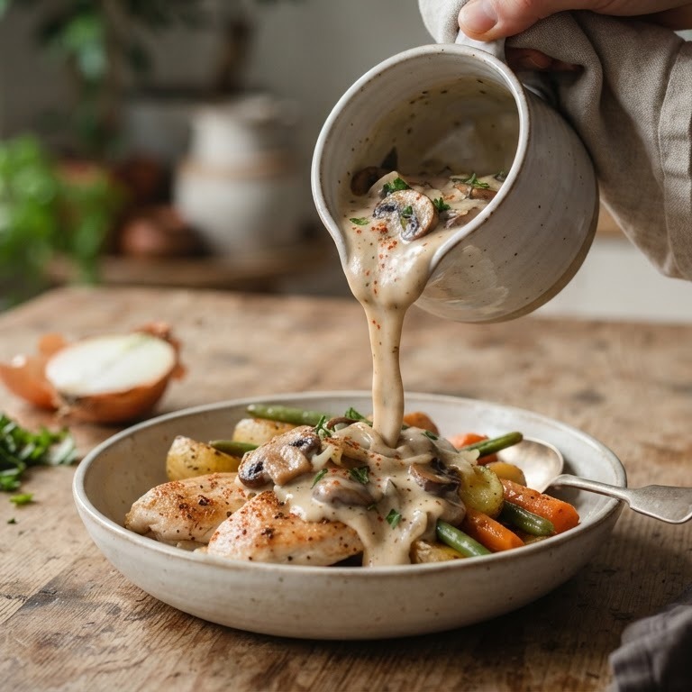 Champignonsaus