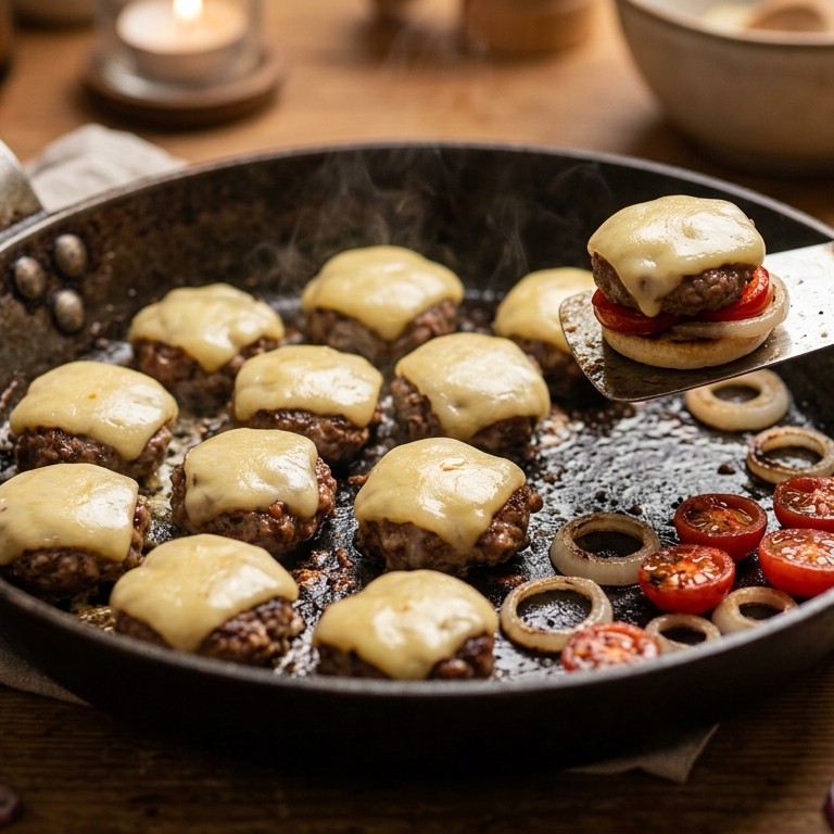 Cheeseburger voor gourmet