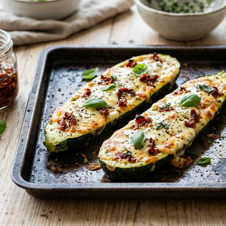 Cheesy courgette