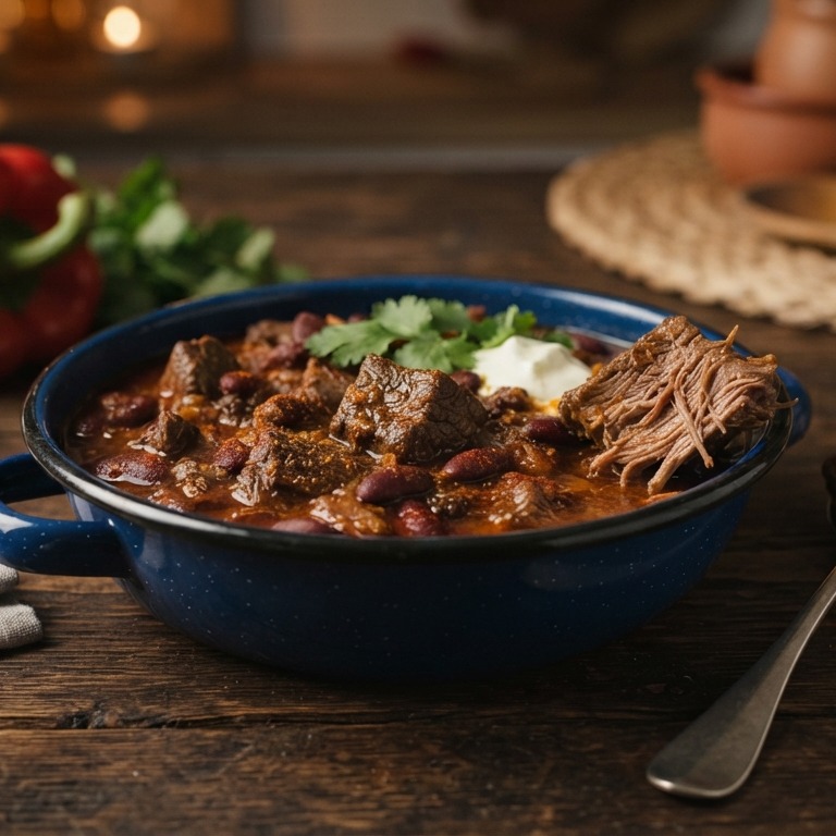 Chili con carne met rundvlees