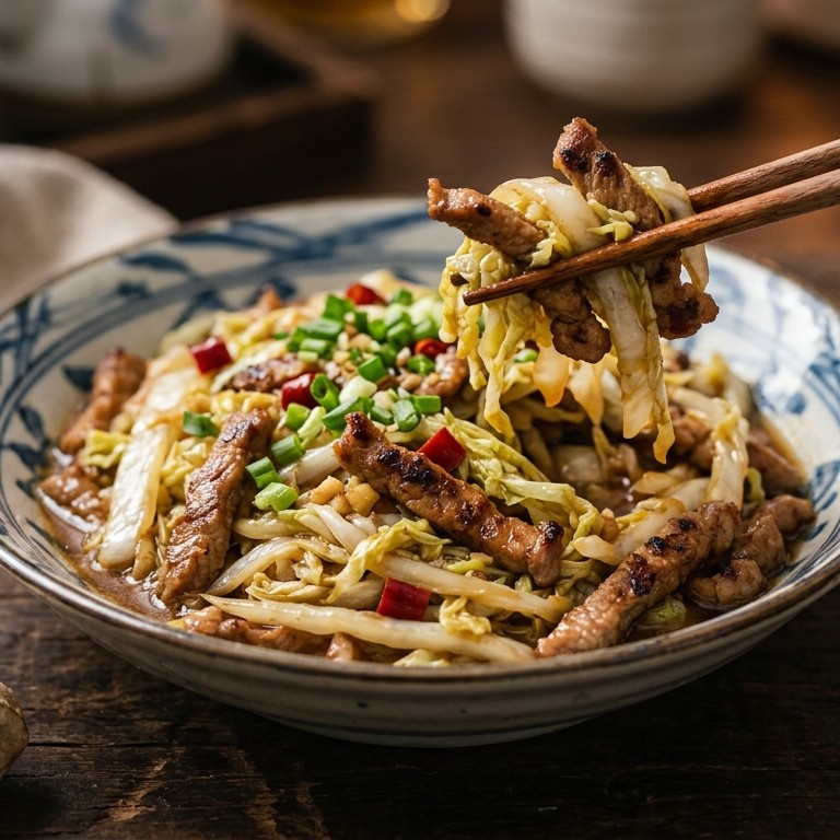 Chinese Kool met Varkensvlees