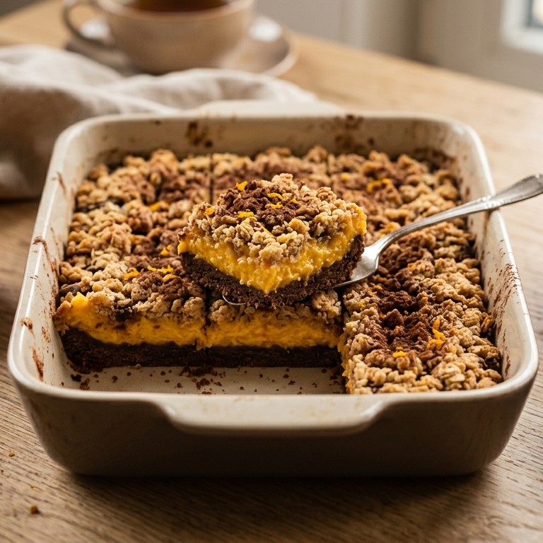 Choco-orange koek