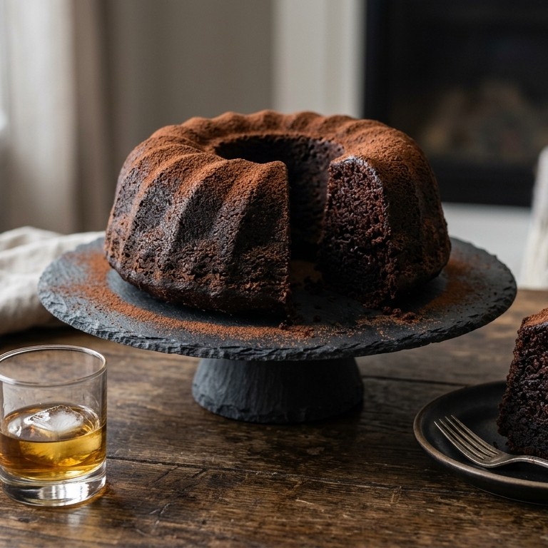Choco-whiskycake