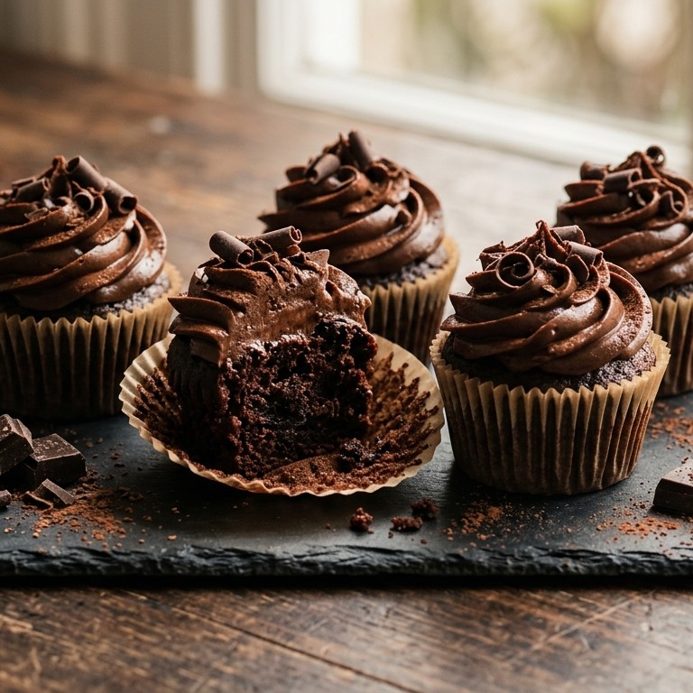 Chocolade cupcakes