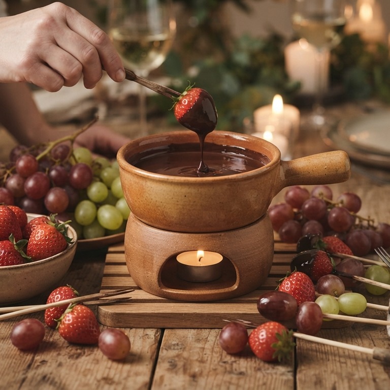 Chocolade fondue