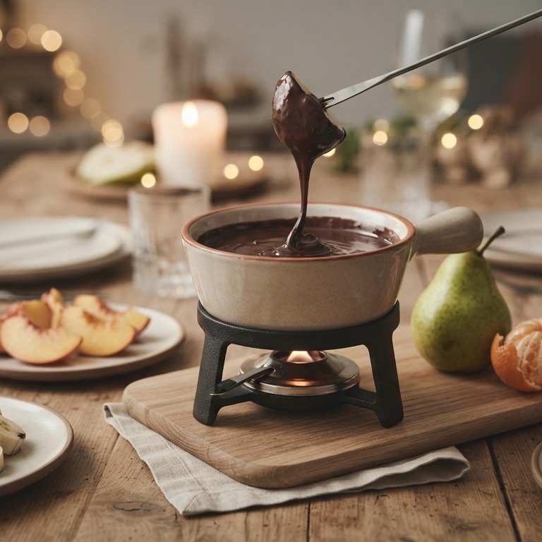 Chocolade Fondue