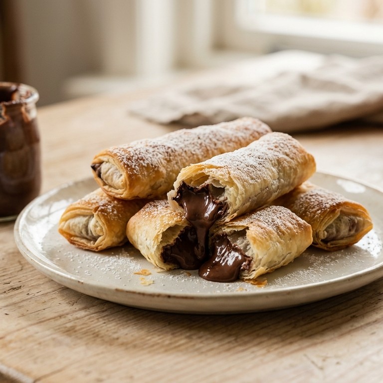 Chocolade loempia's