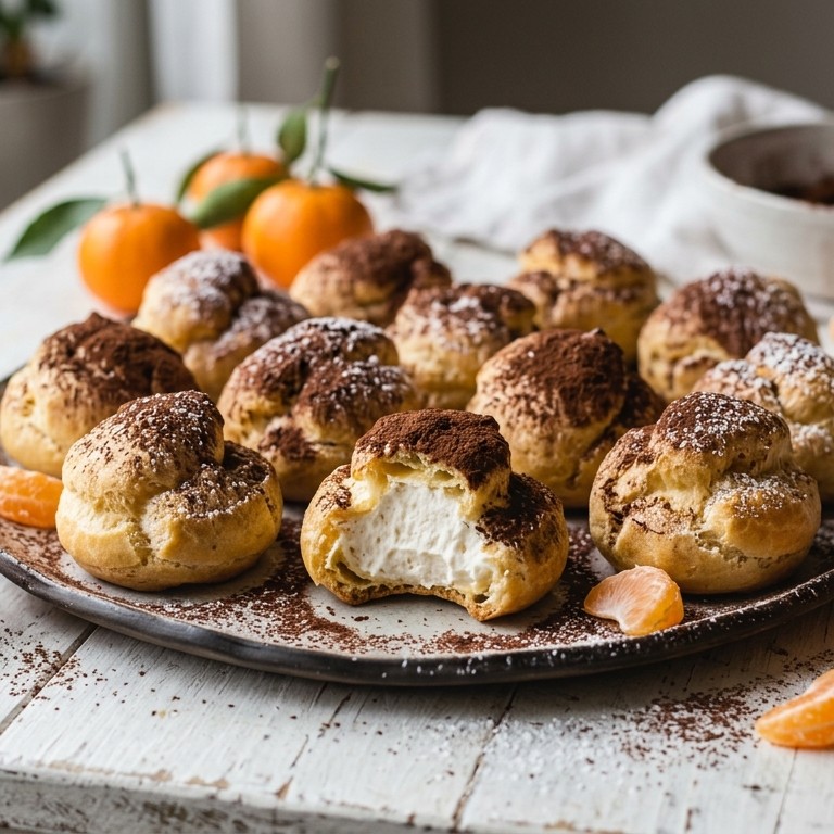Chocolade soesjes traktatie voor 8 kinderen