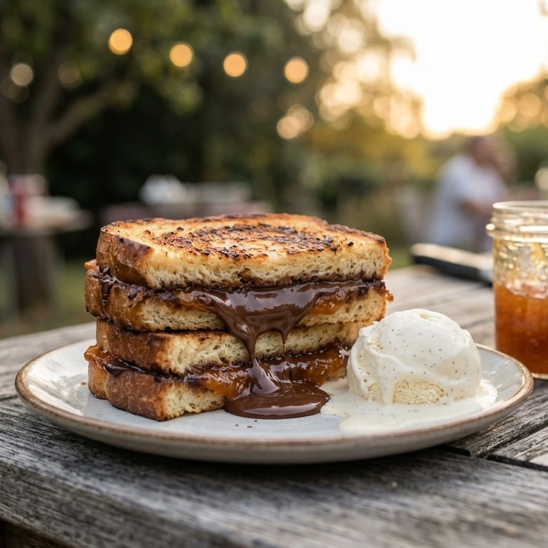 Chocoladebrioche broodjes voor bbq