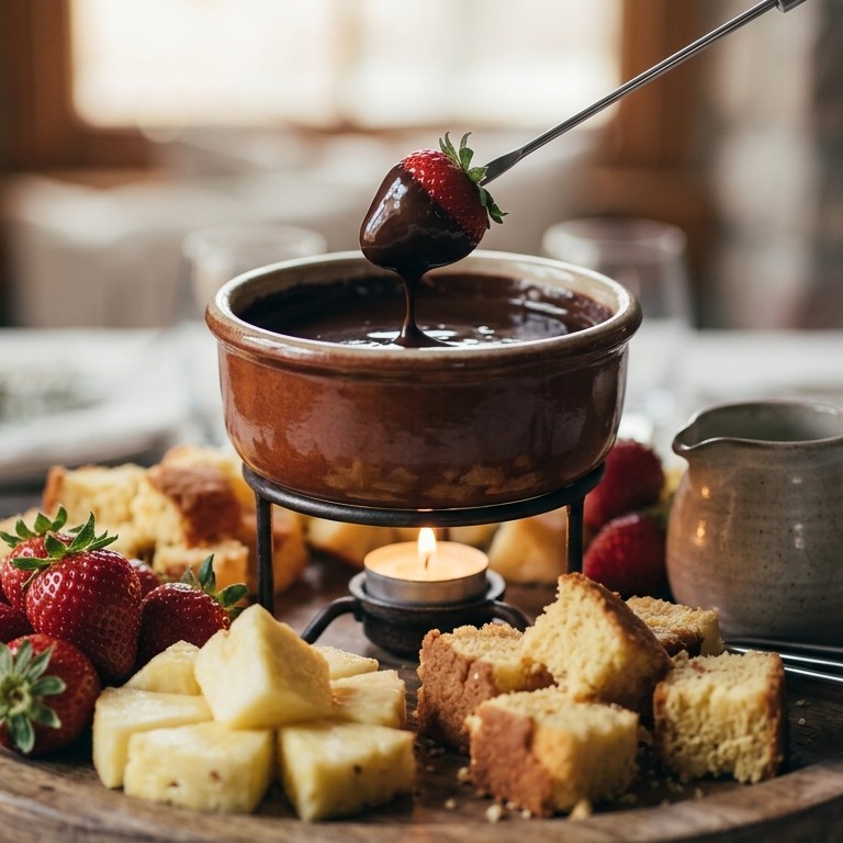 Chocoladefondue