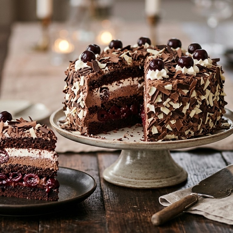 Chocoladekersencake