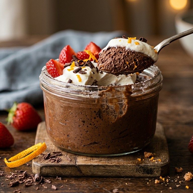 Chocolademousse met Cointreau