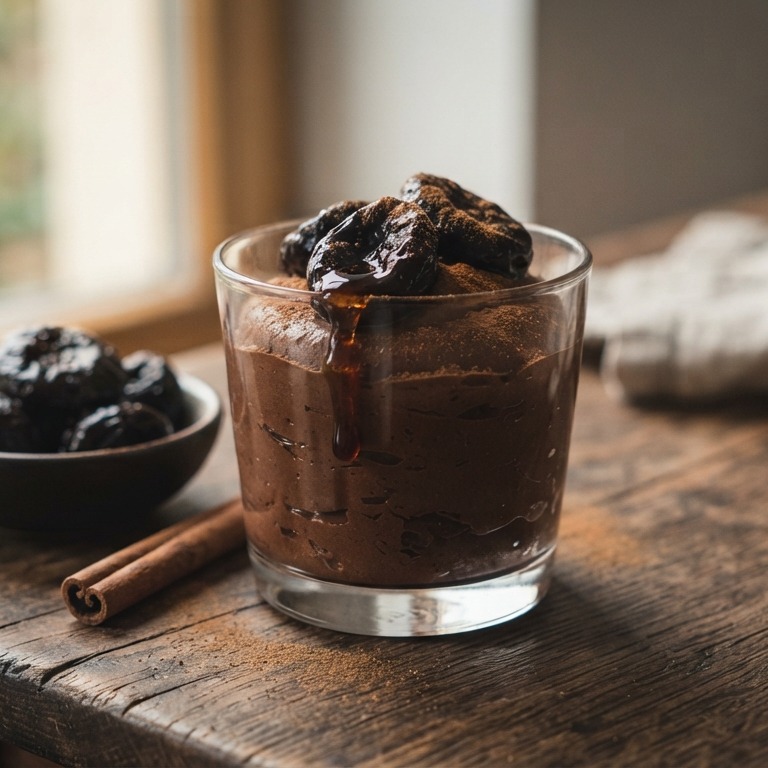 Chocolademousse met portpruimen