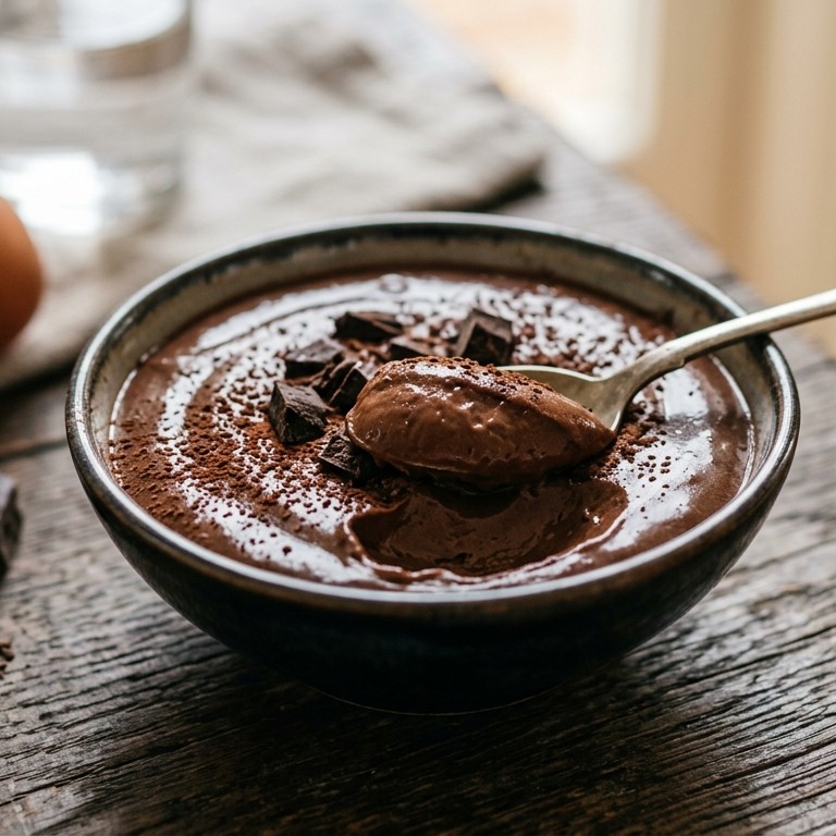 Chocoladepudding van Mien