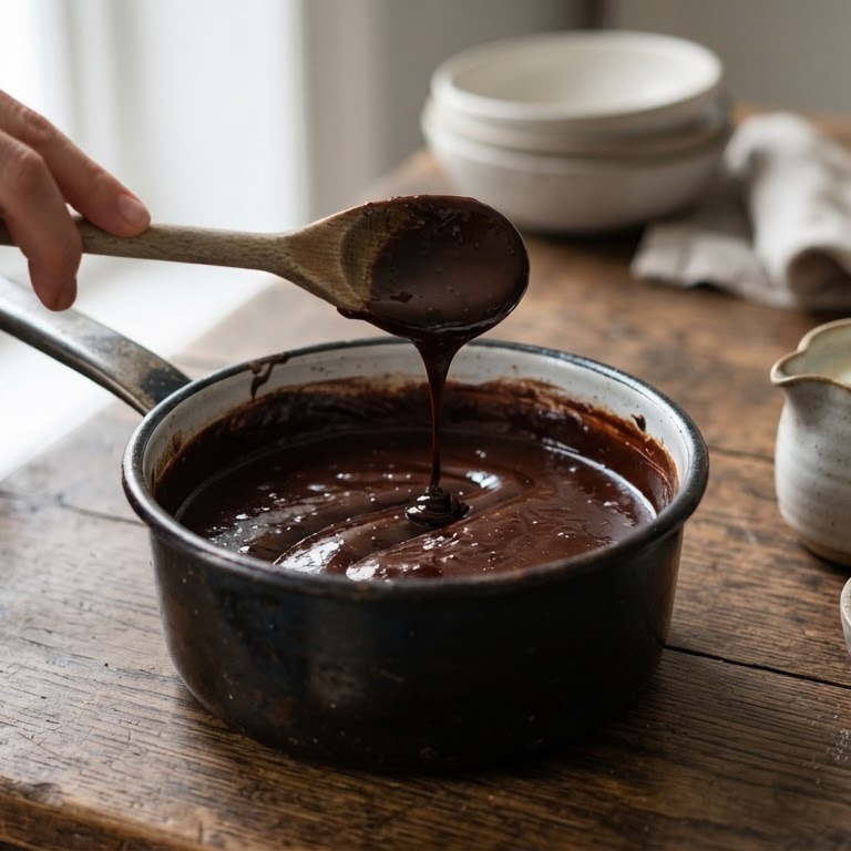 Chocoladesaus 3de manier
