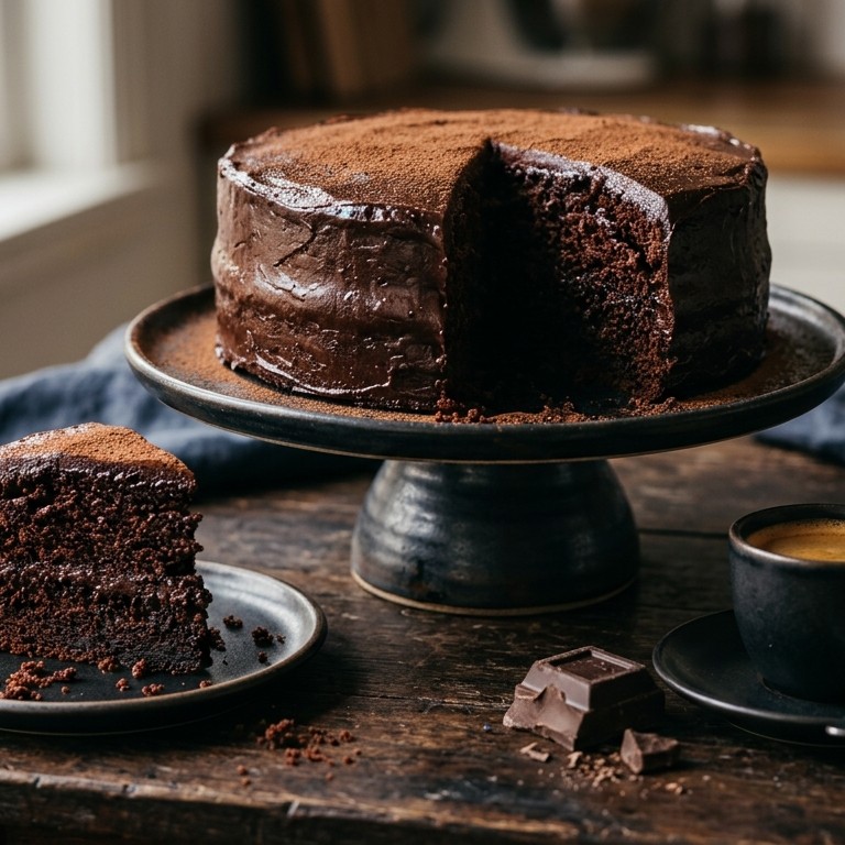 Chocoladetaart