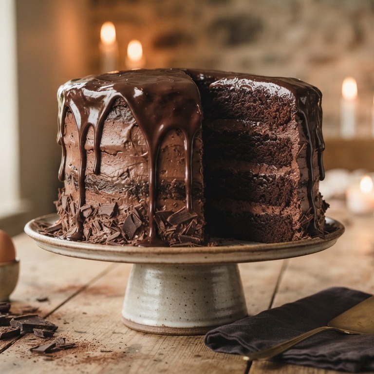 Chocoladetaart