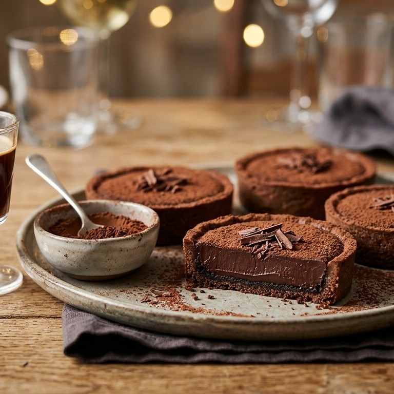 Chocoladetruffeltaartjes